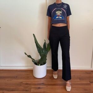 2000’s ponte clean straight leg pants.